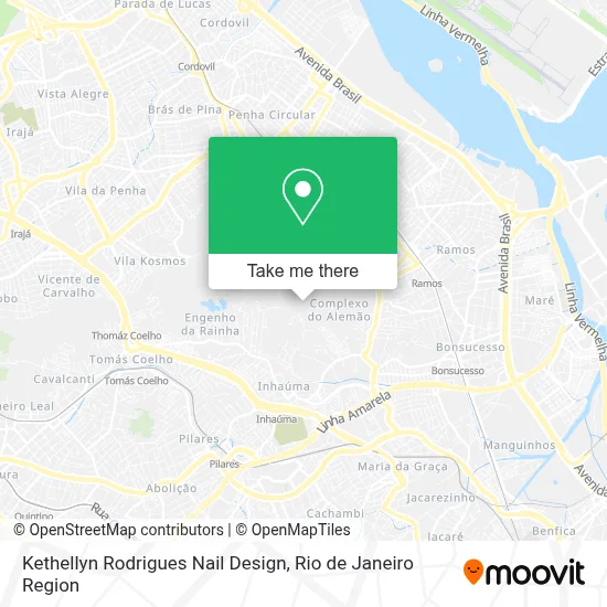 Kethellyn Rodrigues Nail Design map