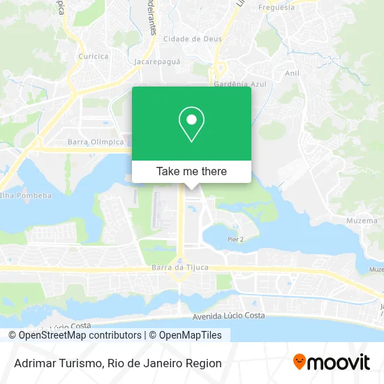 Adrimar Turismo map
