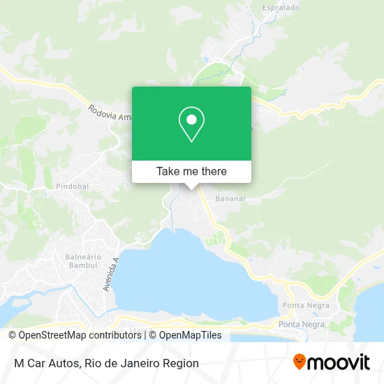 M Car Autos map