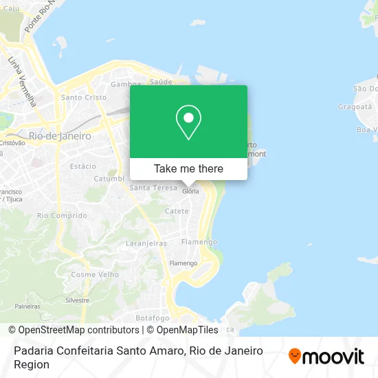 Padaria Confeitaria Santo Amaro map