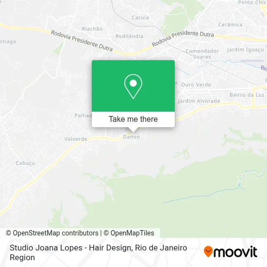 Studio Joana Lopes - Hair Design map