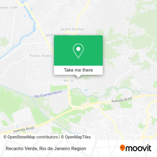 Recanto Verde map