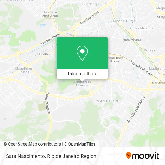 Sara Nascimento map