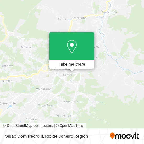 Salao Dom Pedro II map