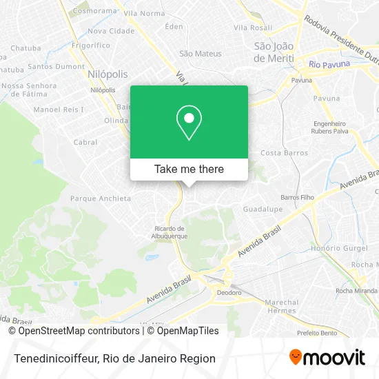 Tenedinicoiffeur map