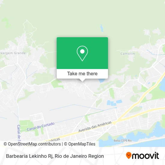 Barbearia Lekinho Rj map