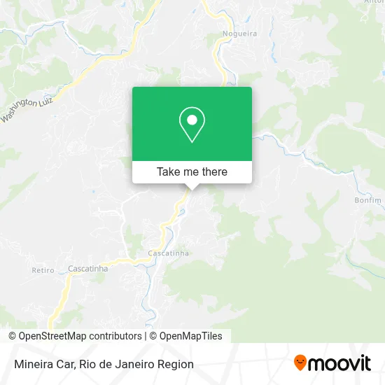 Mineira Car map