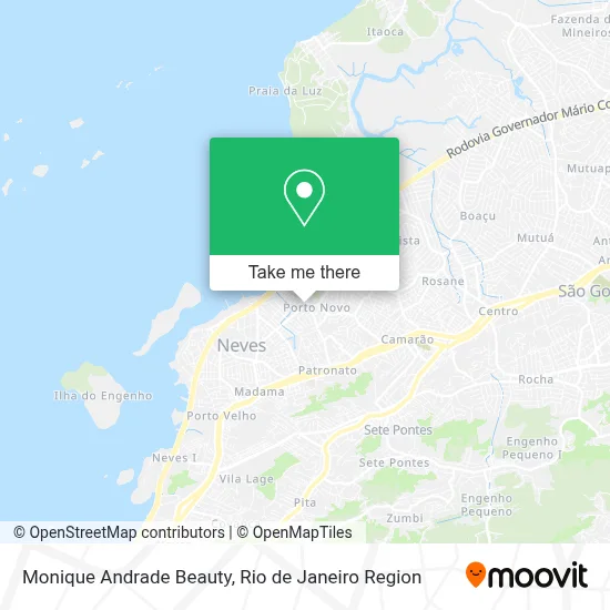 Monique Andrade Beauty map