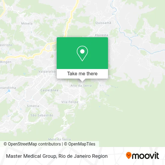 Master Medical Group map