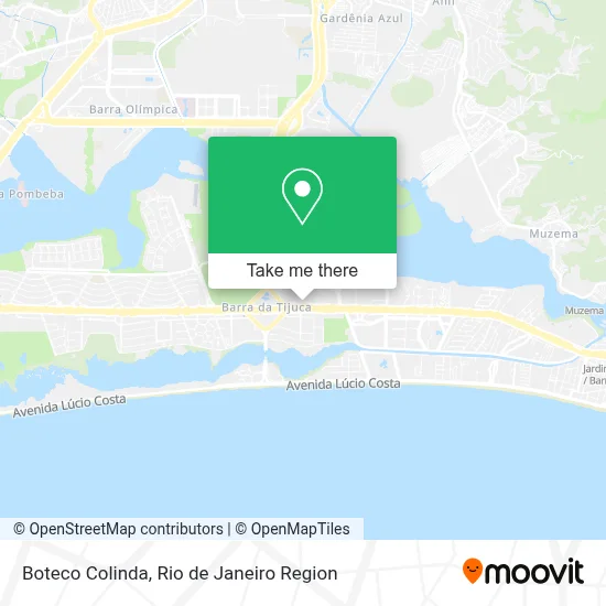 Boteco Colinda map