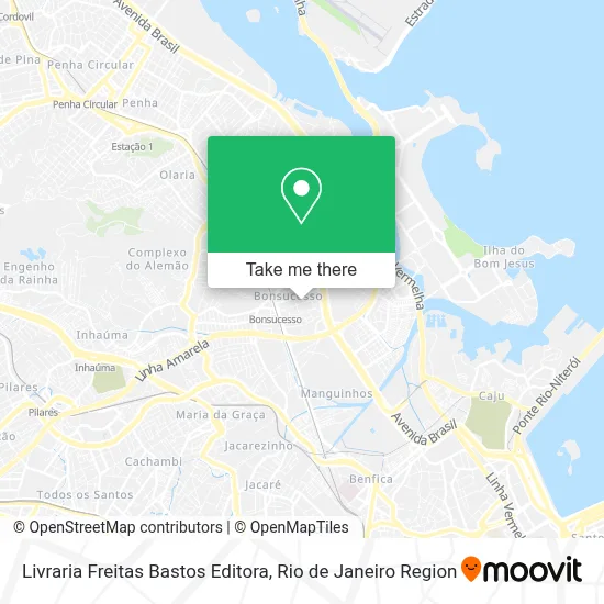 Livraria Freitas Bastos Editora map