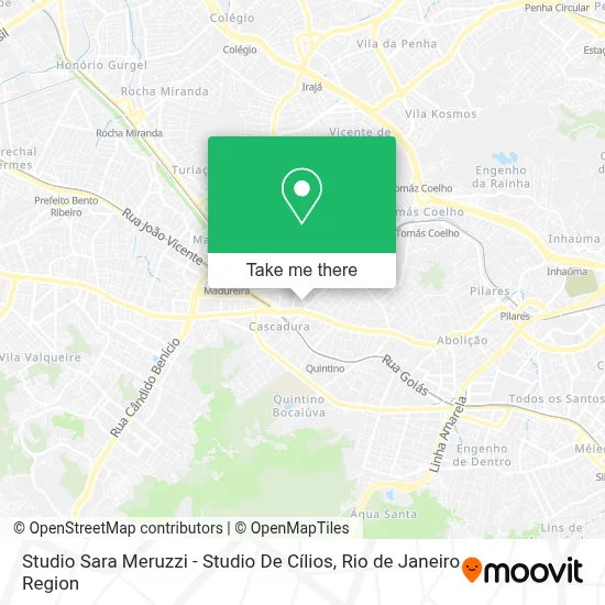 Studio Sara Meruzzi - Studio De Cílios map