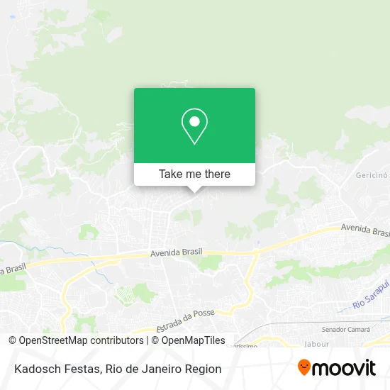 Kadosch Festas map