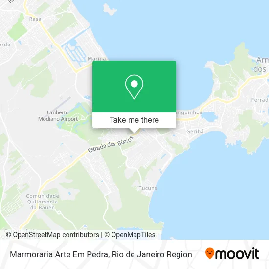 Marmoraria Arte Em Pedra map
