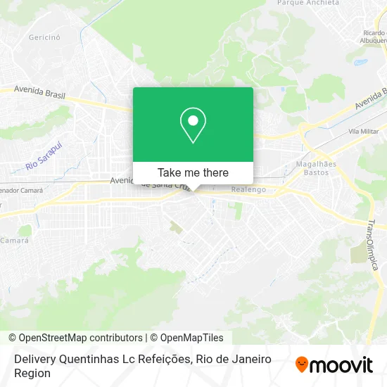 Delivery Quentinhas Lc Refeições map