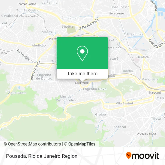 Pousada map