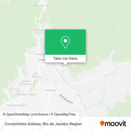 Condominio Aldeias map