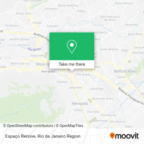 Espaço Renove map
