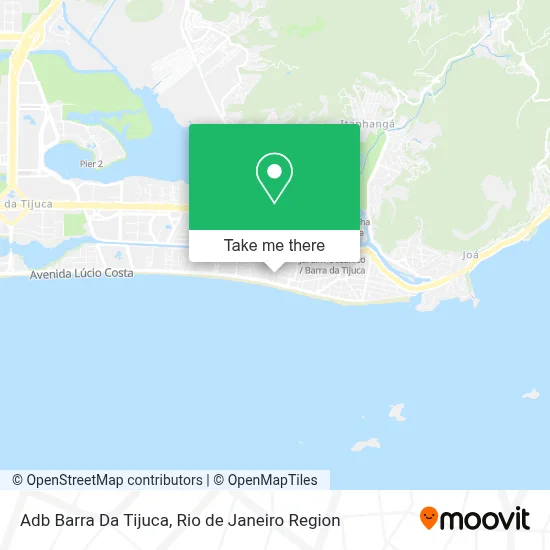 Adb Barra Da Tijuca map