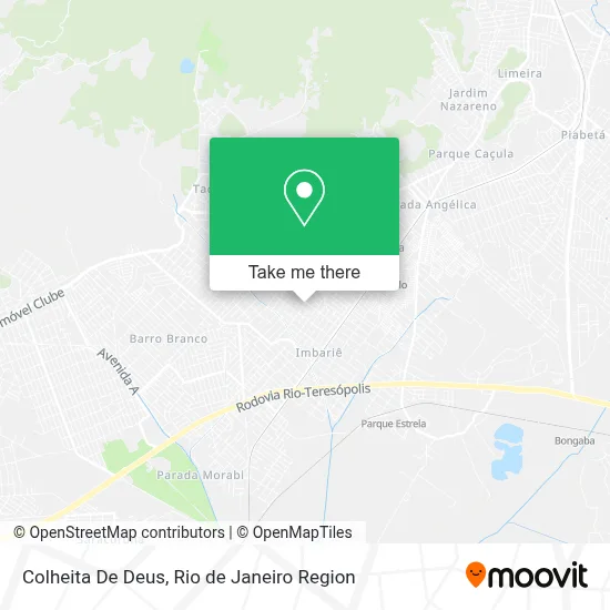Colheita De Deus map