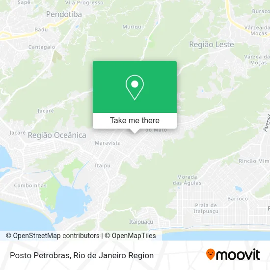 Posto Petrobras map