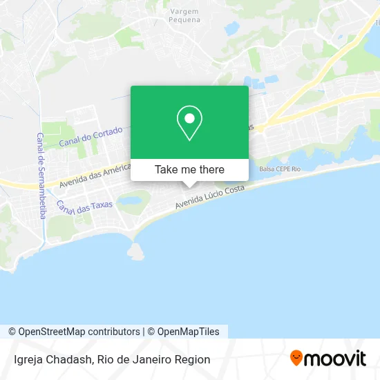 Igreja Chadash map