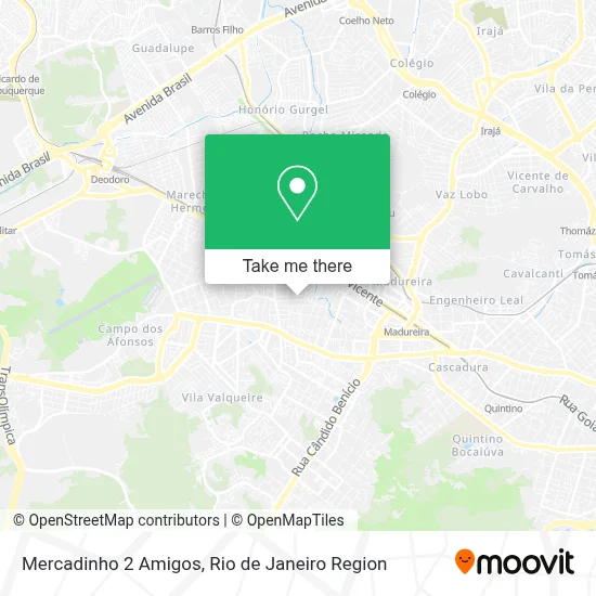 Mercadinho 2 Amigos map