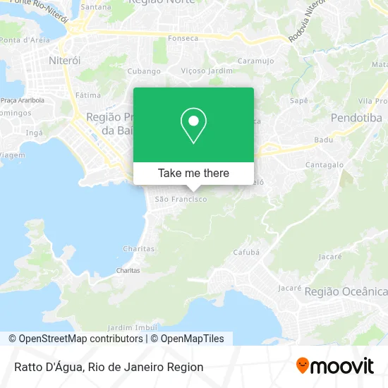 Ratto D'Água map