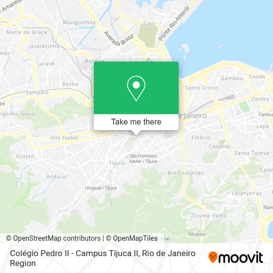 Colégio Pedro II - Campus Tijuca II map