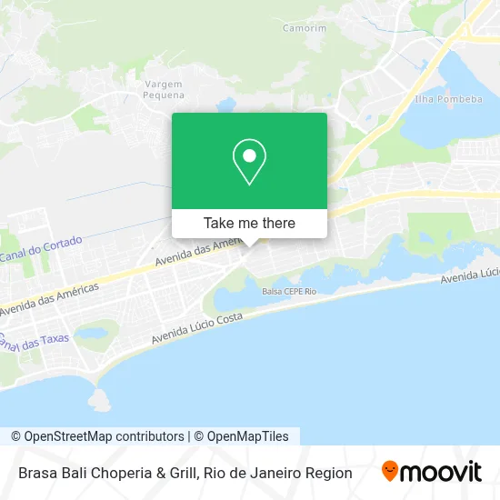 Brasa Bali Choperia & Grill map
