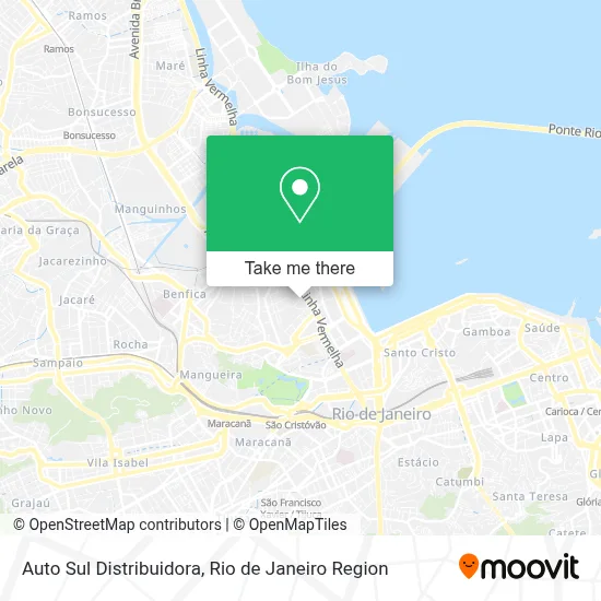Auto Sul Distribuidora map
