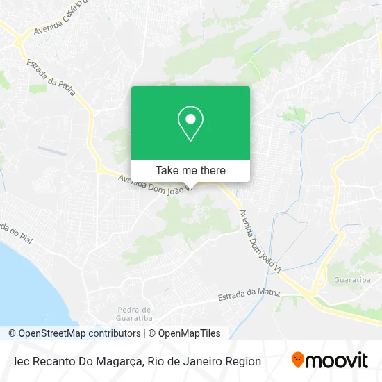 Iec Recanto Do Magarça map