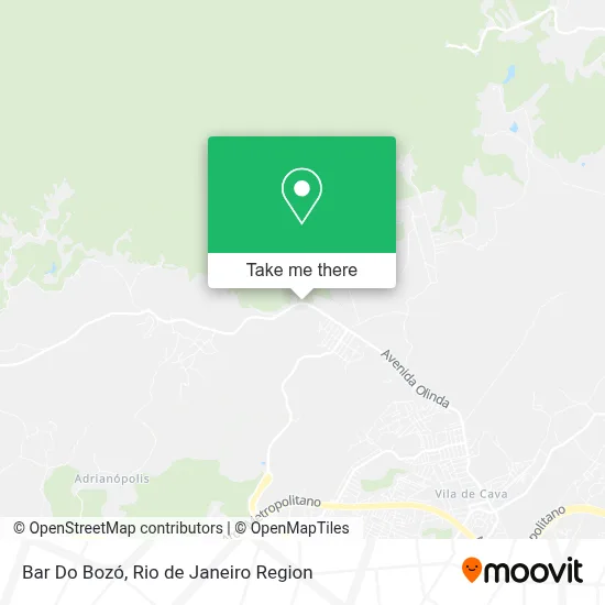 Bar Do Bozó map