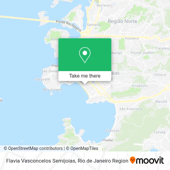 Flavia Vasconcelos Semijoias map