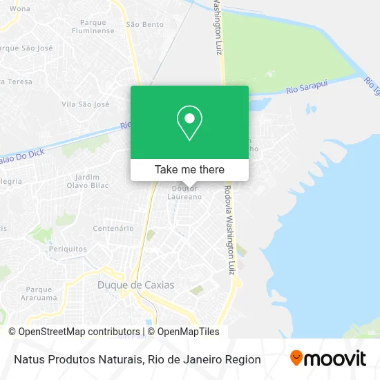 Natus Produtos Naturais map
