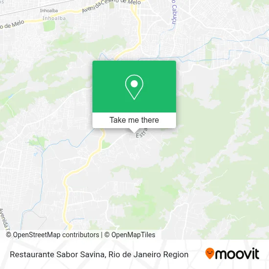 Restaurante Sabor Savina map