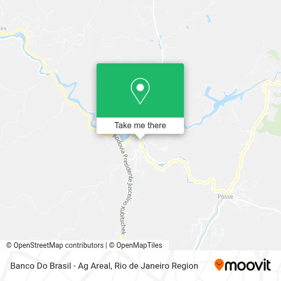 Banco Do Brasil - Ag Areal map