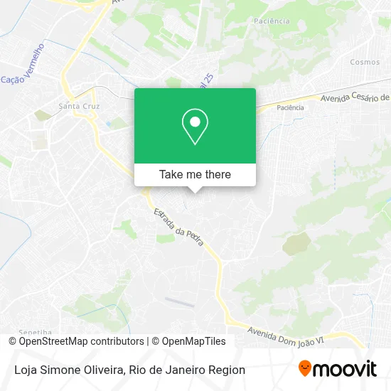 Loja Simone Oliveira map