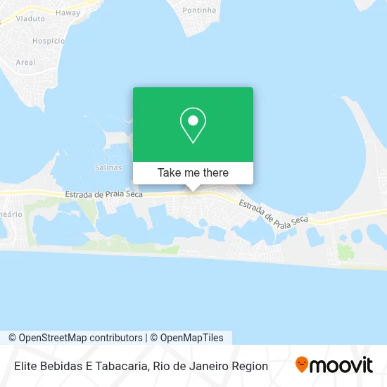 Elite Bebidas E Tabacaria map