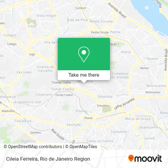 Cileia Ferreira map