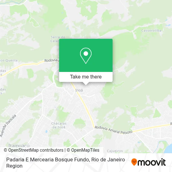 Padaria E Mercearia Bosque Fundo map