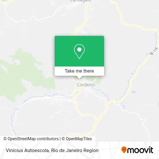 Vinícius Autoescola map