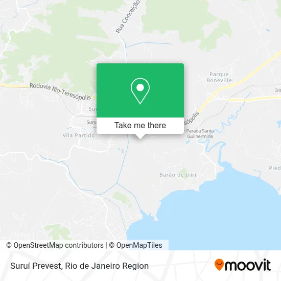 Suruí Prevest map