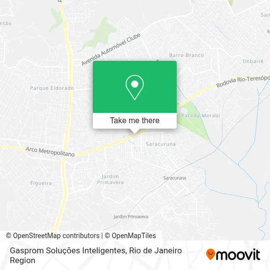Gasprom Soluções Inteligentes map