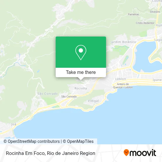 Rocinha Em Foco map