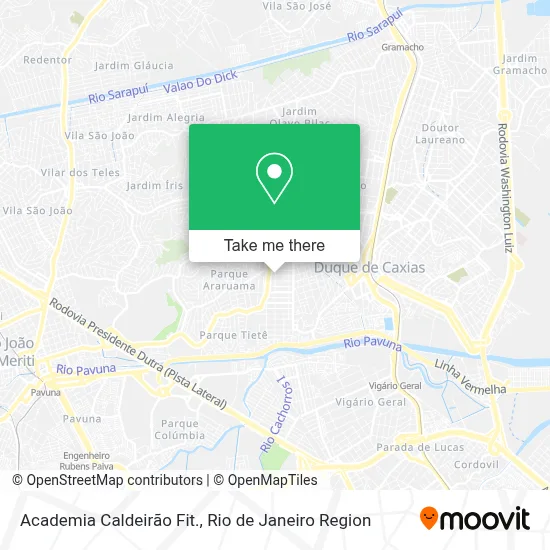 Academia Caldeirão Fit. map