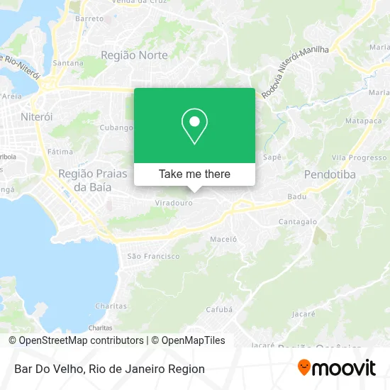 Bar Do Velho map