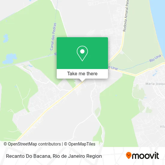 Recanto Do Bacana map
