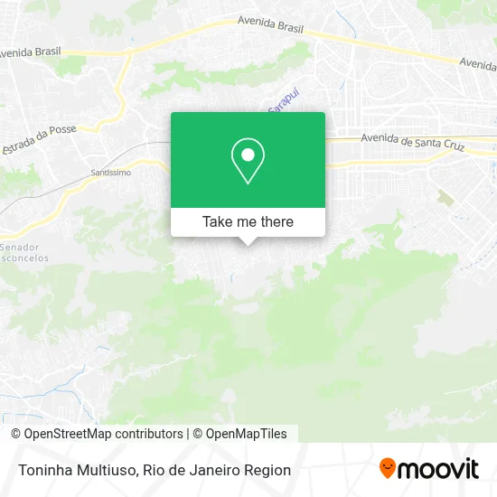 Toninha Multiuso map