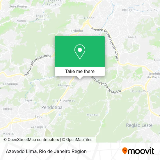 Azevedo Lima map